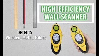 Wall Scanner to detect Metals, cables and wood studs behind the wall - BI15 | VackerGlobal