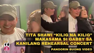 Sharon Cuneta kilig na kilig kay Gabby Concepcion sa rehearsals “ayoko ng naiilang ka”