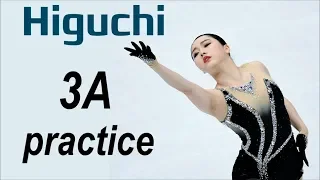 Wakaba HIGUCHI - 3A, practice (11/2019)