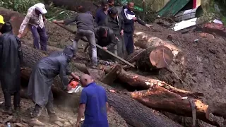 Dozens dead in Indian Himalayas landslides