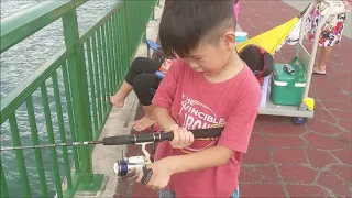 Fishing At Bedok Jetty