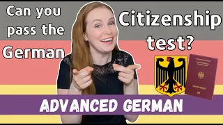 Can You Pass The German Citizenship Test? // Deutscher Einbürgerungstest 2021│Advanced German