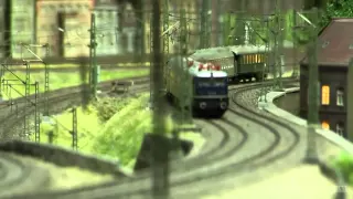 Model Railroad Layout about the Coal and Steel Industry of Germany in HO scale