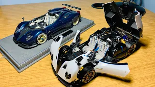 BBR RESIN Vs LCD DIECAST! Pagani Zonda HP Barchetta COMPARISON Video!