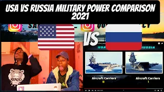 USA vs Russia military power comparison 2021[REACTION] | THESE ARE THE POWERHOUSE OF THE WORLD!