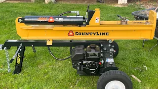 CountyLine 25 Ton Log Splitter - Tips to look for during purchase