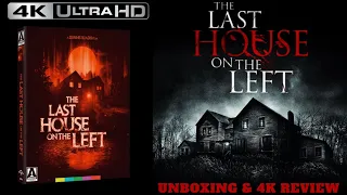 The Last House On The Left Arrow Video 4k Ultra HD Bluray Unboxing & 4k Review.