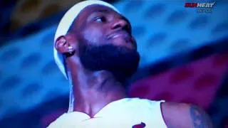 Miami Heat intro to LeBron James, Chris Bosh and Dwyane Wade