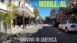 Driving in America: Mobile, Alabama [4K]