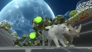 New Update!!! | Run Away from Xenoverm - Animal Revolt Battle Simulator