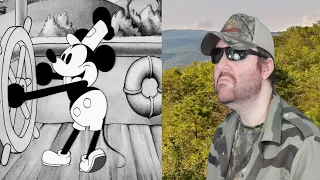 Steamboat Willie (1928 Film) - 4K Film Remaster - Reaction! (BBT)