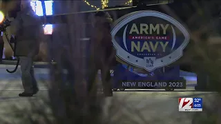 Army-Navy Game Fan Fest underway at Gillette Stadium