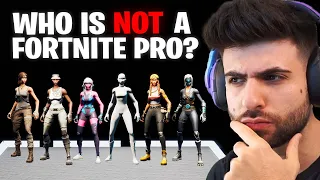 6 Fortnite Pros VS 1 Fake Pro! | Odd One Out