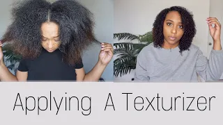 Tired Of Being Natural!! Texturizing My Hair!!