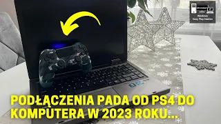 Podłączenia pada🎮 od PS4 do komputera🖥️💻 w 2023 roku