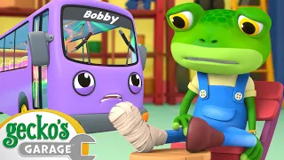 Gecko's Bus Boo Boo | Gecko's Garage | Trucks For Children | Cartoons For Kids