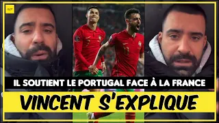 VINCENT QUEIJO IN$ULTÉ CAR IL SOUTIENT LE PORTUGAL ET PAS LA FRANCE ⚽️ IL RÉAGIT ET S'EXPLIQUE...