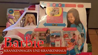 Barbie Krankenwagen und Krankenhaus | FRM19 - 2-in-1 Krankenwagen