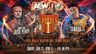 【新日本プロレス】IWGP世界ヘビー級王者SANADA vs “ジャングル・ボーイ”ジャック・ペリー！“禁断の扉”で新たな景色を見せるのは！？