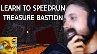 Forsen Reacts to How to Speedrun Minecraft Bastions - Treasure