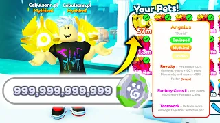 NAJLEPSZY MITYK z OPENINGU ZA $999,999,999,999 W PET SIMULATOR X w Roblox