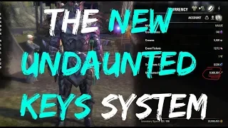 The NEW Undaunted Keys System! Much Less RNG, NO CAP (ESO Scalebreaker PTS)