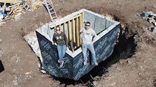 How This ARIZONA Couple Waterproof Their ROOT CELLAR/Bunker