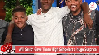 #CBFLASHREPORTS: Will Smith Surprises Teenagers Who Stood Against Bullying, Gifts Them $10, 000 Each