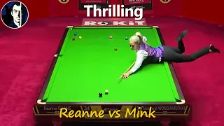 Ladies Show What They're Made Of | Reanne Evans vs Mink Nutcharut | 2019 Women's Tour SF ‒ Snooker