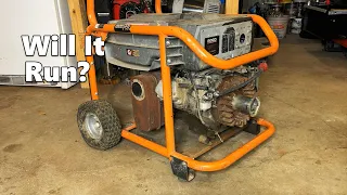 Trashed Ridgid Generator - Will Not Start