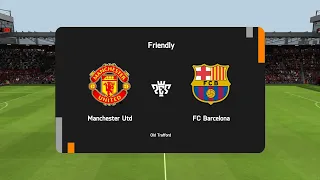 EA Sports FC 24 - FC Barcelona vs Manchester United - FIFA 24 Mobile - #FIFA24 #easportsfc24