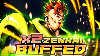 THIS GUY IS BETTER THAN THE LF! 2x ZENKAI BUFFED ANDROID 16 IS THE BEST 1%! | Dragon Ball Legends