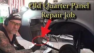 How To "Patch Repair A Quarter Panel - 1967 Camaro - Part 3