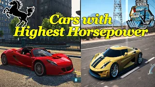 Evolution of Highest Horsepower Engine in Need for Speed Games