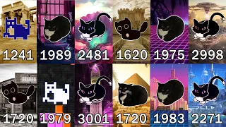 Maxwell the Cat Dance in Different years All Version 4