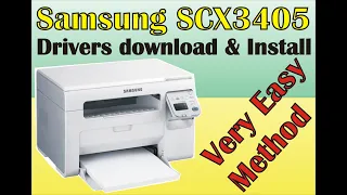 How to download and install Samsung SCX 3405 drivers in Windows Operating System.