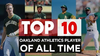 Oakland Athletics | The 10 Greatest Players In Of All-time