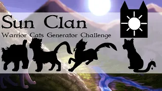 Sun Clan Warrior Cats Generator Challenge