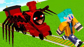 Me Disfarcei de Trem para Assustar Amigo no Minecraft