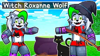 Roxanne Wolf becomes a WITCH!? in Minecraft Security Breach