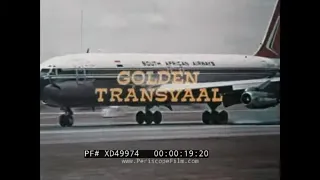 1960s / 1970s SOUTH AFRICA TOURISM PROMO FILM “GOLDEN TRANSVAAL”   JOHANNESBURG  PARKS  XD49974