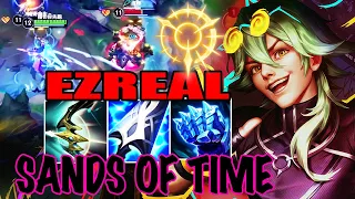 WILD RIFT EZREAL ADC GAMEPLAY | SANDS OF TIME - EZREAL BUILD RUNES