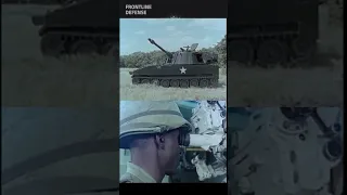 U.S. Army | M108 105mm self-propelled howitzer shoot-and-scoot