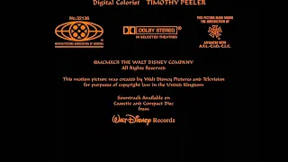 Buena Vista Pictures Distribution Inc. / Walt Disney Pictures (1992) / Buena Vista International Inc