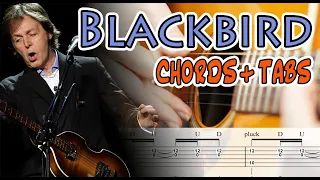 The Beatles' Blackbird Guitar Lesson. Avoid the 2 most common mistakes! FULL Chords, TAB and Lyrics