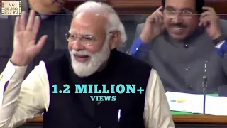 PM Modi Again Shows His Funny Side In Parliament in 2022 |  Creative Commons Attribution license