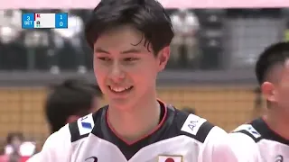 RED vs WHITE 2021 All Japan Men's Volleyball Kohaku Match - 3rd Set