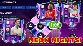 HOW TO GET 101 DAVIES AND OTHER NEON NIGHTS PLAYERS FOR FREE! | FIFA MOBILE 22!