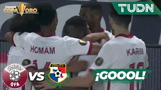 ¡BOMBAZO! Almoez Ali se escapa y no perdona | Qatar 2-1 Panamá | Copa Oro 2021 | Grupo D | TUDN