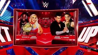 Reggie & Dana Brooke Vs Akira Tozawa & Tamina - WWE Raw 28/02/2022 (En Español)